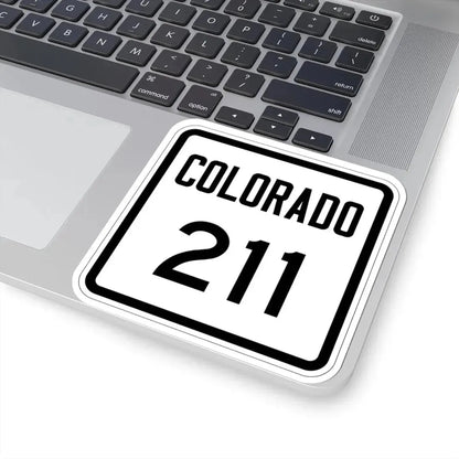 Colorado 211 1946 (Colorado) (Road Sign) STICKER Vinyl Kiss-Cut Decal - The Sticker Space