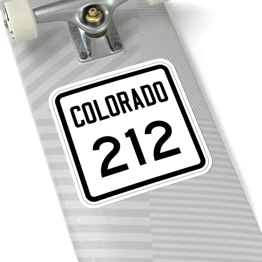 Colorado 212 1946 (Colorado) (Road Sign) STICKER Vinyl Kiss-Cut Decal - The Sticker Space