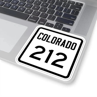 Colorado 212 1946 (Colorado) (Road Sign) STICKER Vinyl Kiss-Cut Decal - The Sticker Space