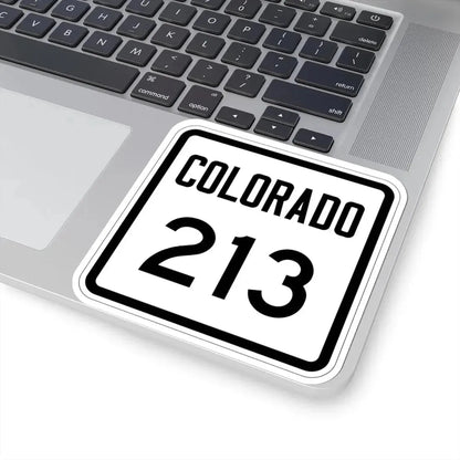 Colorado 213 1946 (Colorado) (Road Sign) STICKER Vinyl Kiss-Cut Decal - The Sticker Space