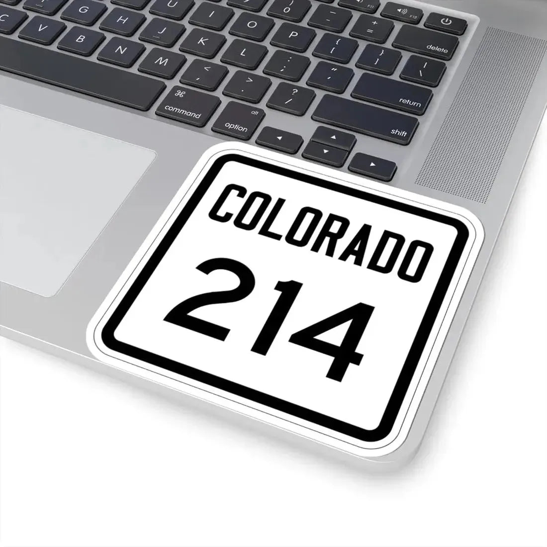 Colorado 214 1946 (Colorado) (Road Sign) STICKER Vinyl Kiss-Cut Decal - The Sticker Space
