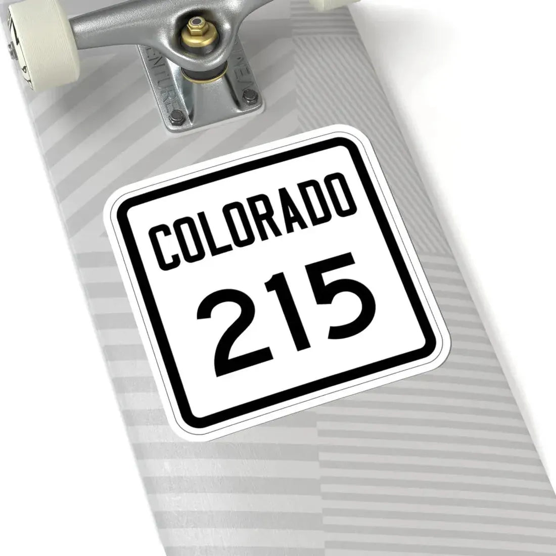 Colorado 215 1946 (Colorado) (Road Sign) STICKER Vinyl Kiss-Cut Decal - The Sticker Space