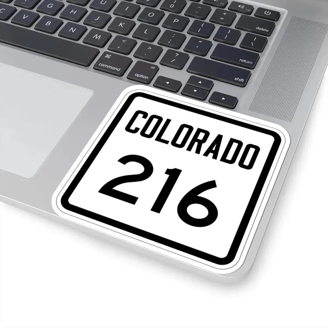 Colorado 216 1946 (Colorado) (Road Sign) STICKER Vinyl Kiss-Cut Decal - The Sticker Space