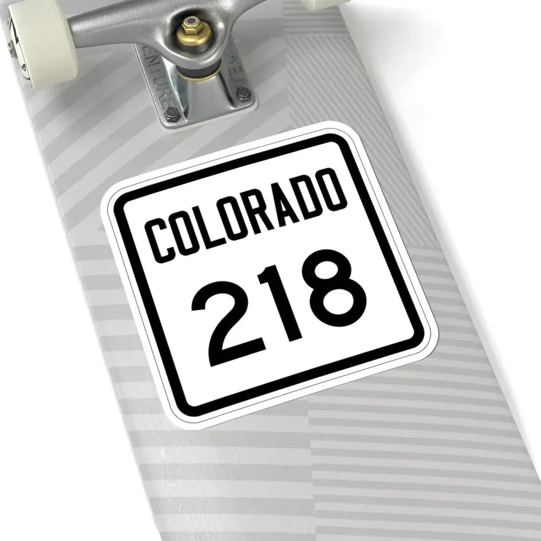 Colorado 218 1946 (Colorado) (Road Sign) STICKER Vinyl Kiss-Cut Decal - The Sticker Space