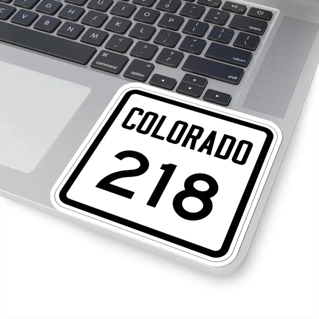Colorado 218 1946 (Colorado) (Road Sign) STICKER Vinyl Kiss-Cut Decal - The Sticker Space