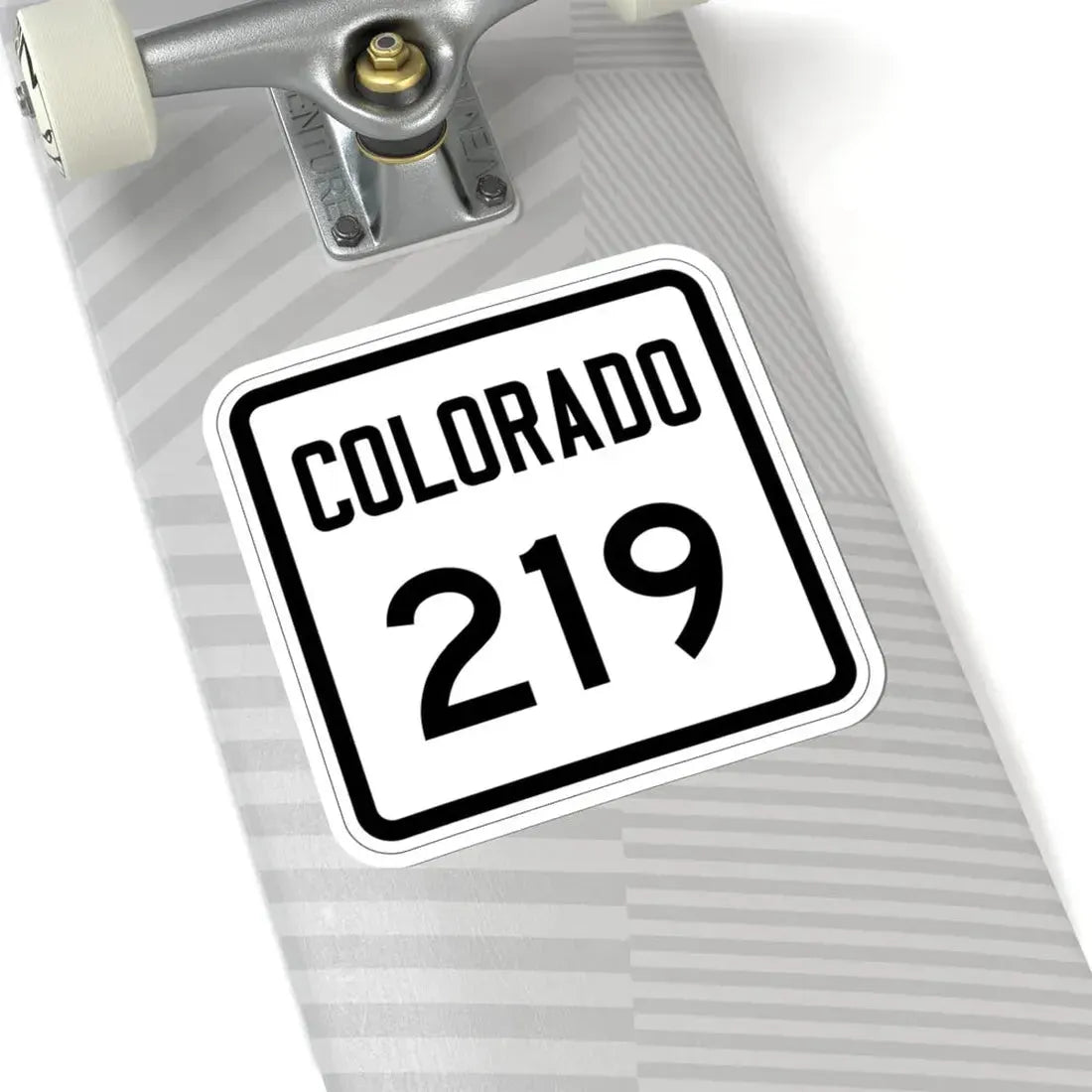 Colorado 219 1946 (Colorado) (Road Sign) STICKER Vinyl Kiss-Cut Decal - The Sticker Space