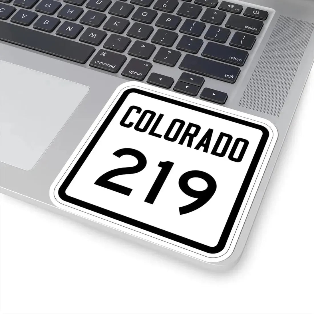 Colorado 219 1946 (Colorado) (Road Sign) STICKER Vinyl Kiss-Cut Decal - The Sticker Space