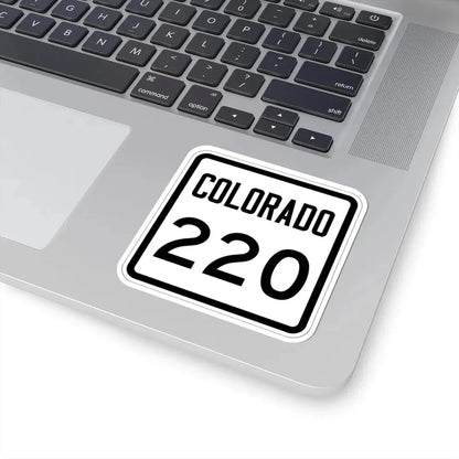 Colorado 220 1946 (Colorado) (Road Sign) STICKER Vinyl Kiss-Cut Decal - The Sticker Space