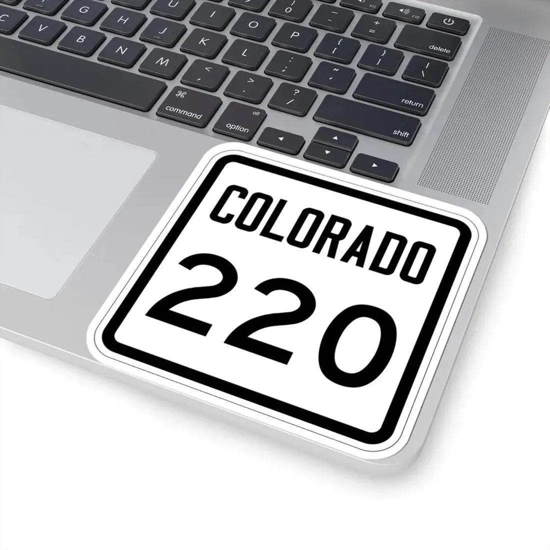 Colorado 220 1946 (Colorado) (Road Sign) STICKER Vinyl Kiss-Cut Decal - The Sticker Space
