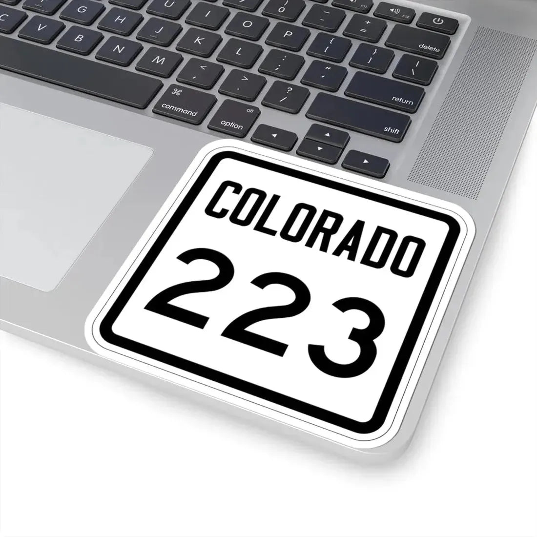 Colorado 223 1946 (Colorado) (Road Sign) STICKER Vinyl Kiss-Cut Decal - The Sticker Space