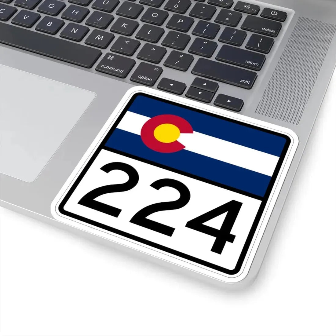Colorado 224 (Colorado) (Road Sign) STICKER Vinyl Kiss-Cut Decal - The Sticker Space