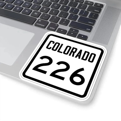 Colorado 226 1946 (Colorado) (Road Sign) STICKER Vinyl Kiss-Cut Decal - The Sticker Space