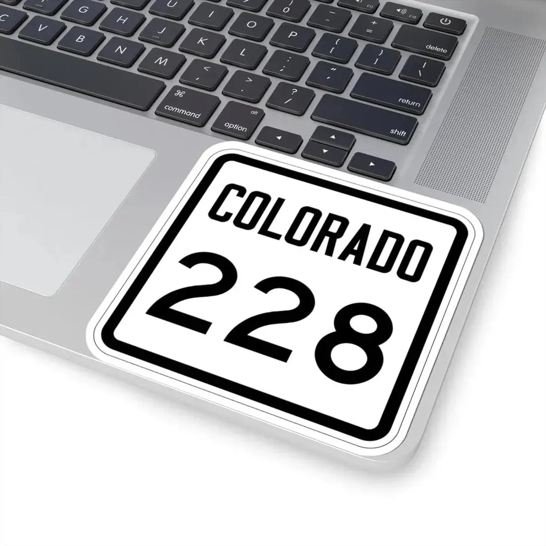 Colorado 228 1946 (Colorado) (Road Sign) STICKER Vinyl Kiss-Cut Decal - The Sticker Space