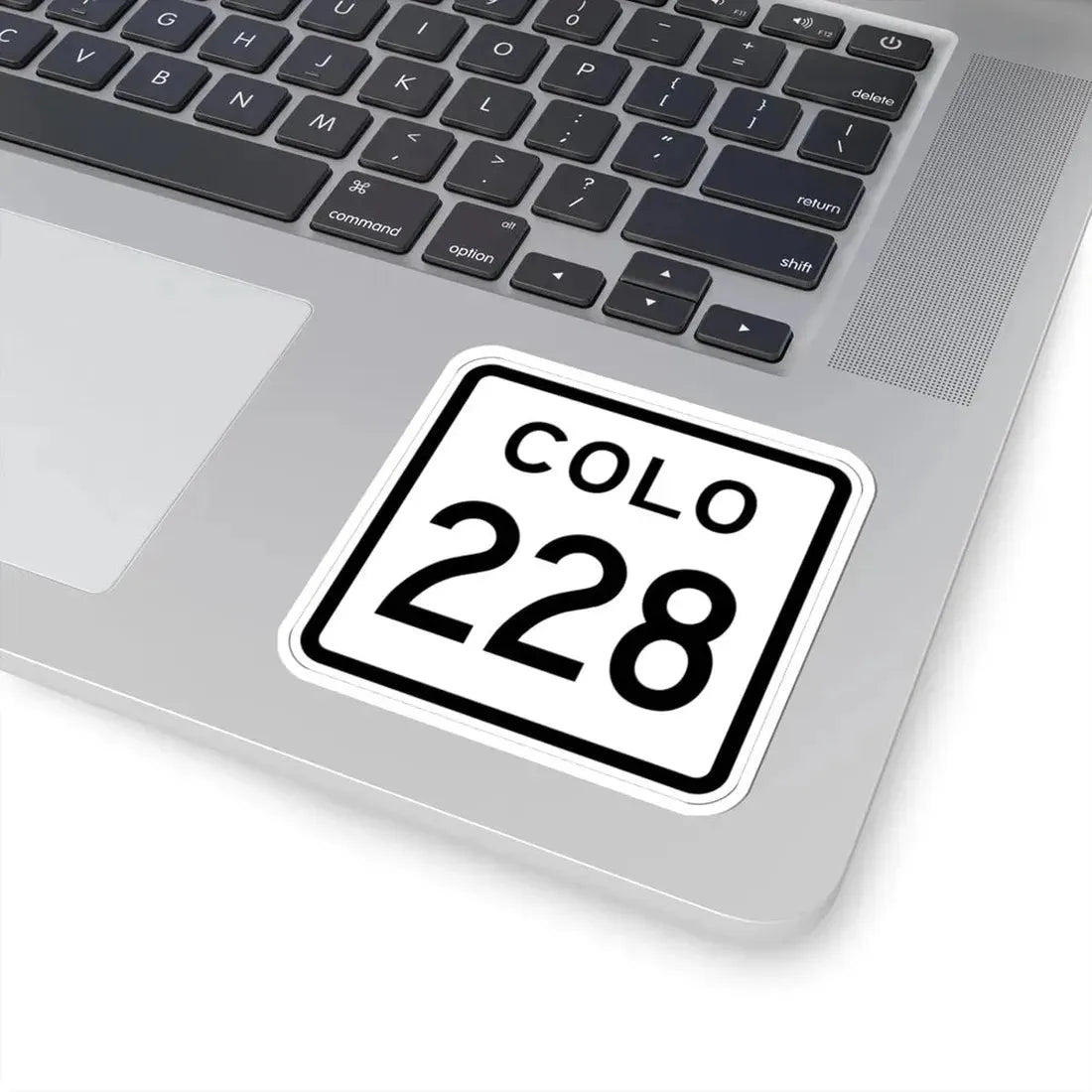 Colorado 228 1952 (Colorado) (Road Sign) STICKER Vinyl Kiss-Cut Decal - The Sticker Space