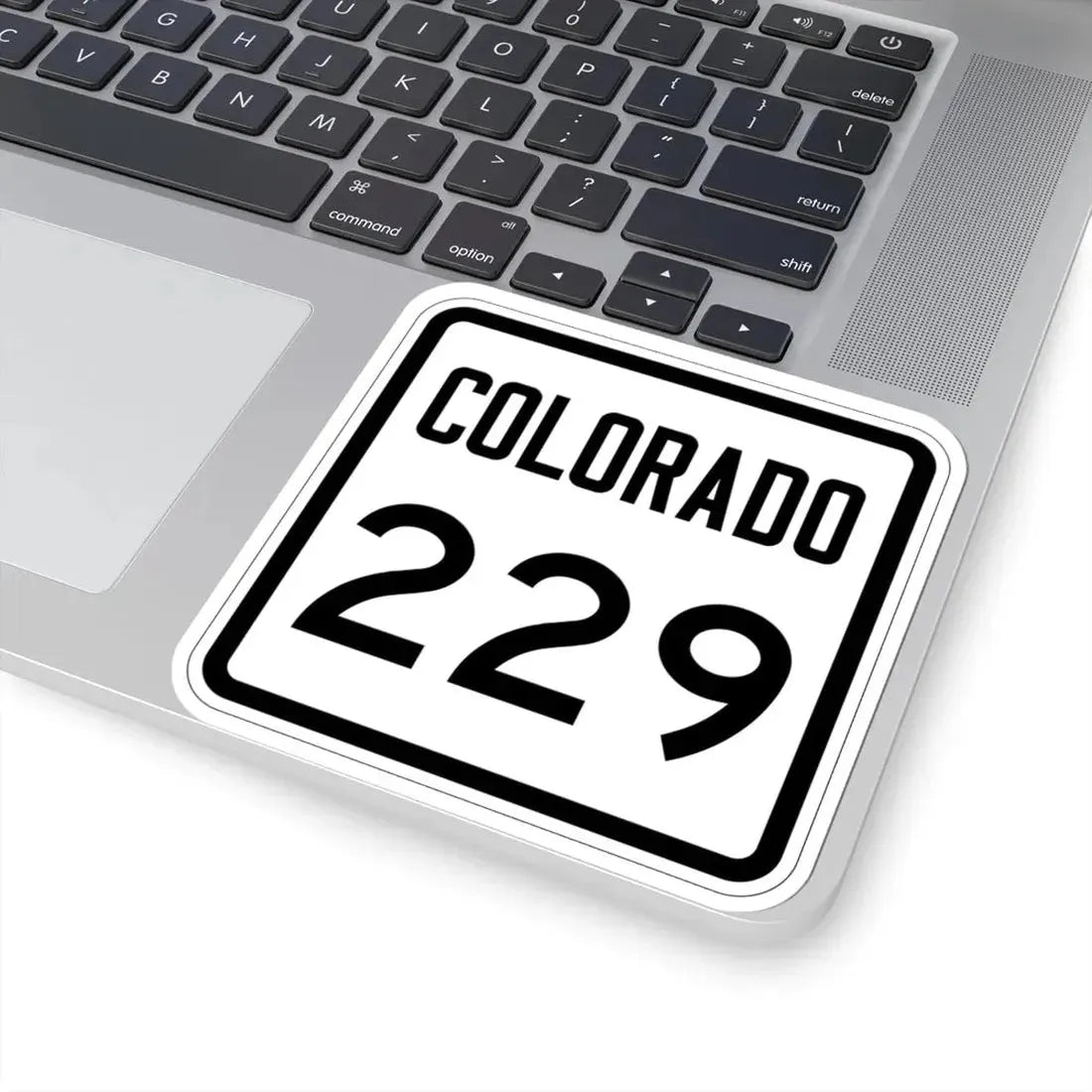 Colorado 229 1946 (Colorado) (Road Sign) STICKER Vinyl Kiss-Cut Decal - The Sticker Space