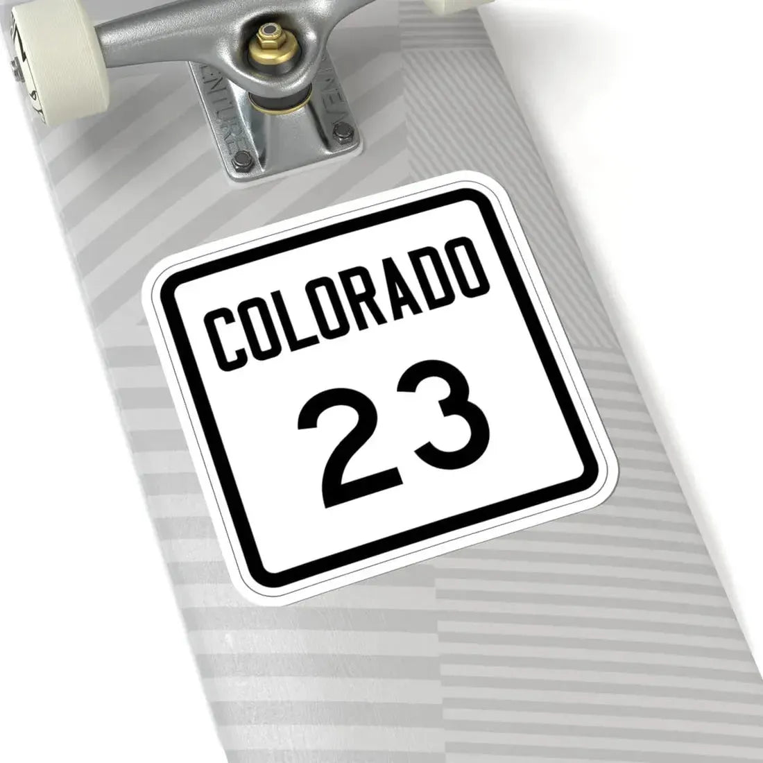 Colorado 23 1946 (Colorado) (Road Sign) STICKER Vinyl Kiss-Cut Decal - The Sticker Space