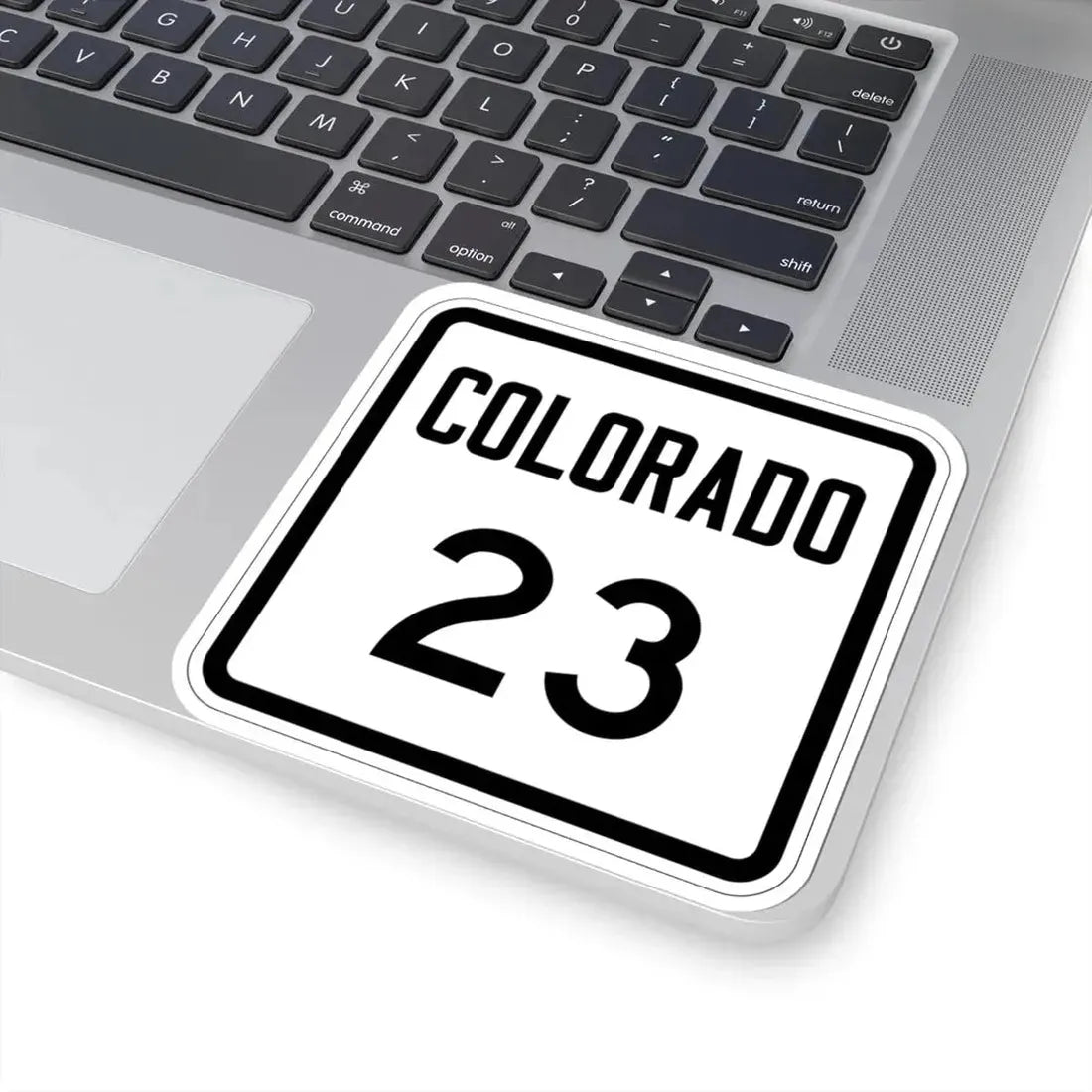 Colorado 23 1946 (Colorado) (Road Sign) STICKER Vinyl Kiss-Cut Decal - The Sticker Space