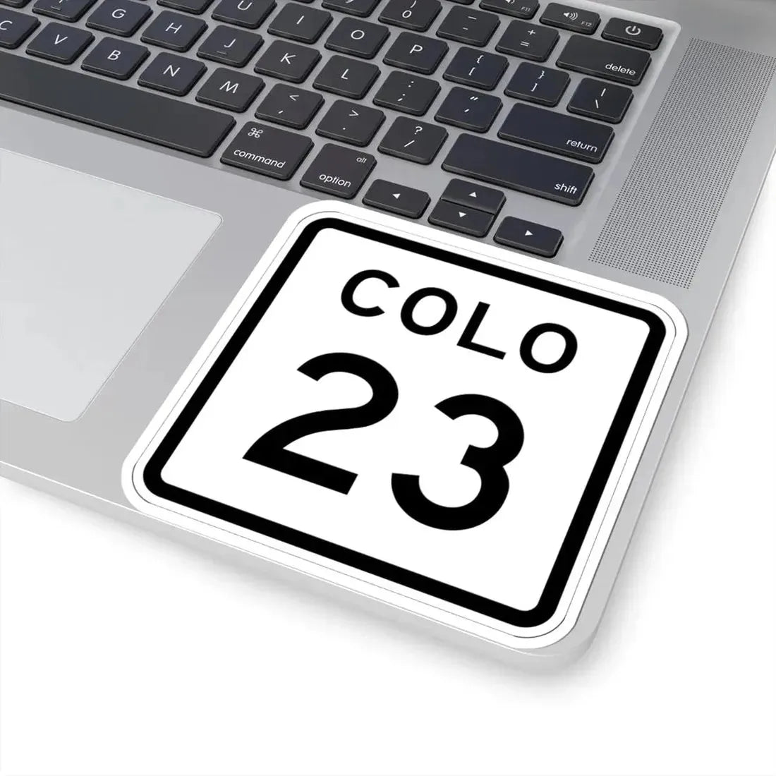 Colorado 23 1952 (Colorado) (Road Sign) STICKER Vinyl Kiss-Cut Decal - The Sticker Space