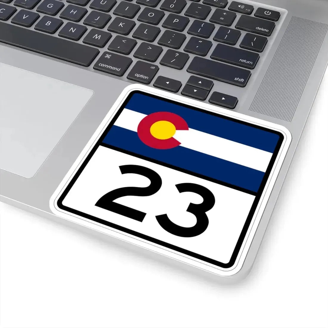 Colorado 23 (Colorado) (Road Sign) STICKER Vinyl Kiss-Cut Decal - The Sticker Space