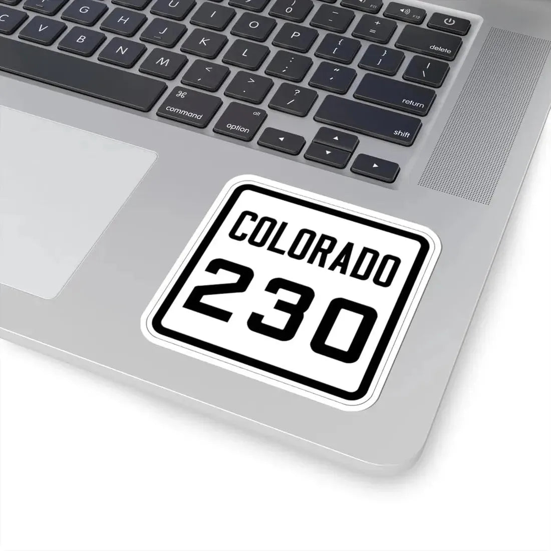 Colorado 230 1926 (Colorado) (Road Sign) STICKER Vinyl Kiss-Cut Decal - The Sticker Space
