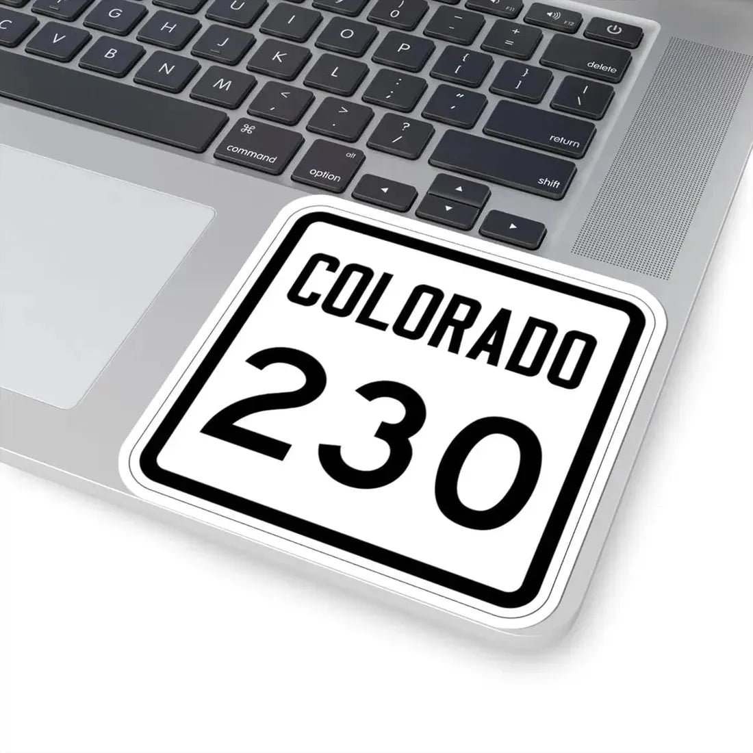 Colorado 230 1946 (Colorado) (Road Sign) STICKER Vinyl Kiss-Cut Decal - The Sticker Space