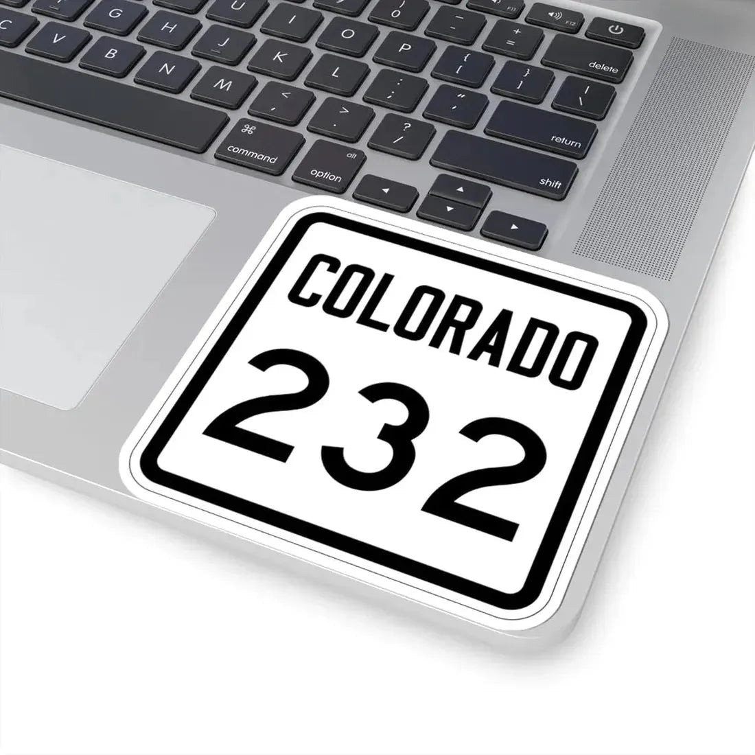 Colorado 232 1946 (Colorado) (Road Sign) STICKER Vinyl Kiss-Cut Decal - The Sticker Space