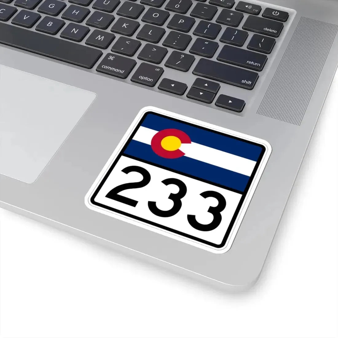 Colorado 233 (Colorado) (Road Sign) STICKER Vinyl Kiss-Cut Decal - The Sticker Space