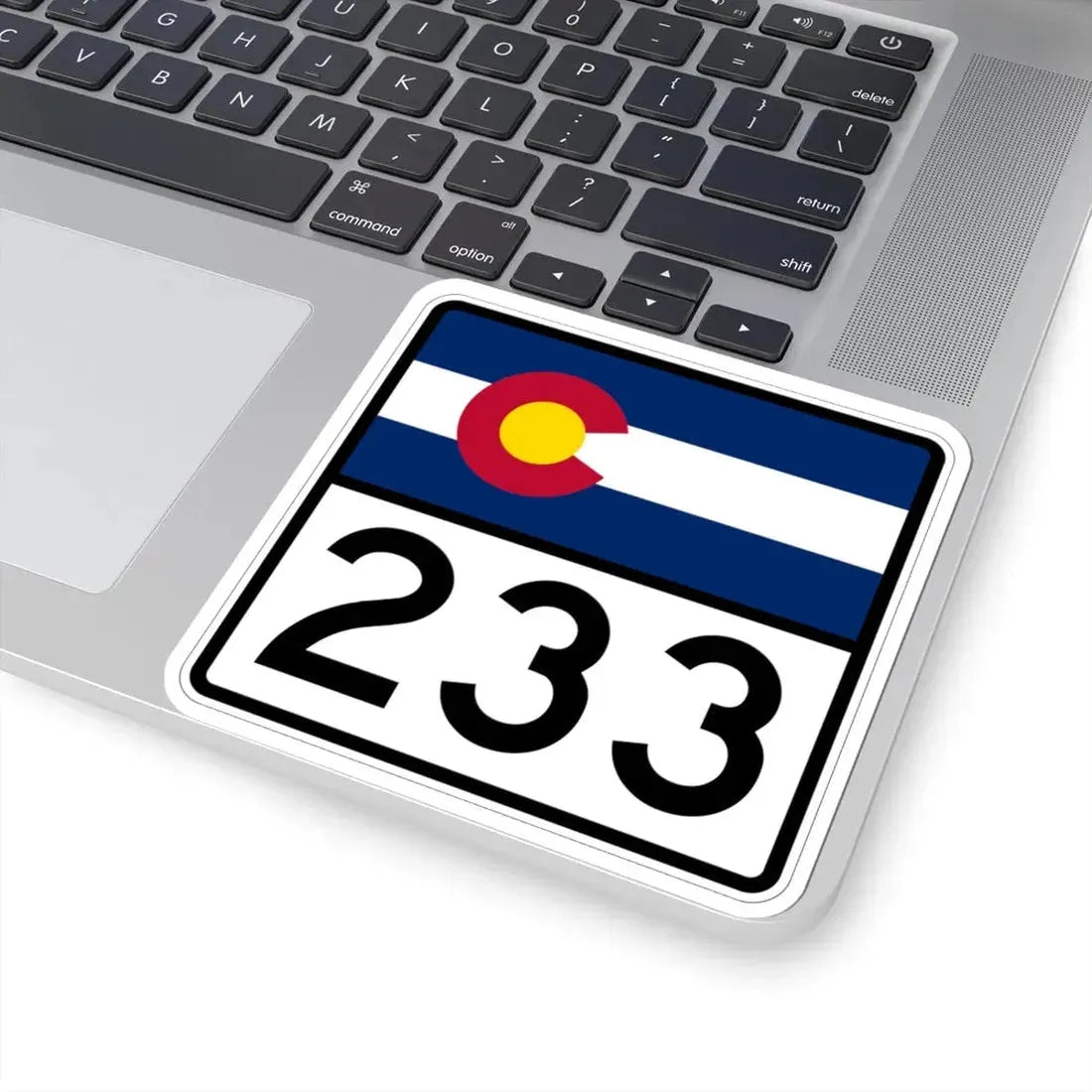 Colorado 233 (Colorado) (Road Sign) STICKER Vinyl Kiss-Cut Decal - The Sticker Space