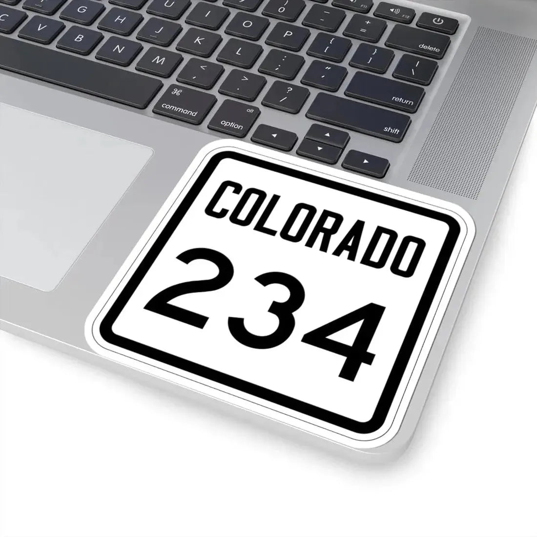 Colorado 234 1946 (Colorado) (Road Sign) STICKER Vinyl Kiss-Cut Decal - The Sticker Space