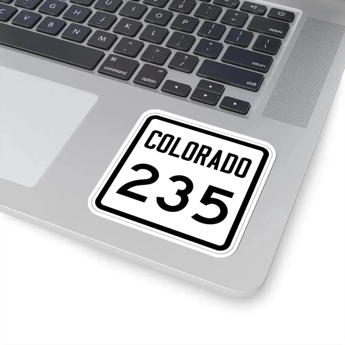 Colorado 235 1946 (Colorado) (Road Sign) STICKER Vinyl Kiss-Cut Decal - The Sticker Space