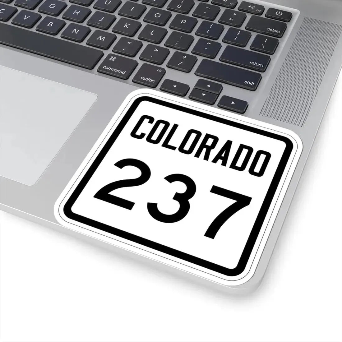 Colorado 237 1946 (Colorado) (Road Sign) STICKER Vinyl Kiss-Cut Decal - The Sticker Space