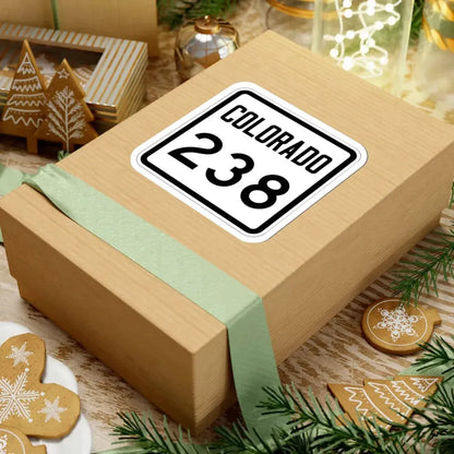 Colorado 238 1946 (Colorado) (Road Sign) STICKER Vinyl Kiss-Cut Decal - The Sticker Space