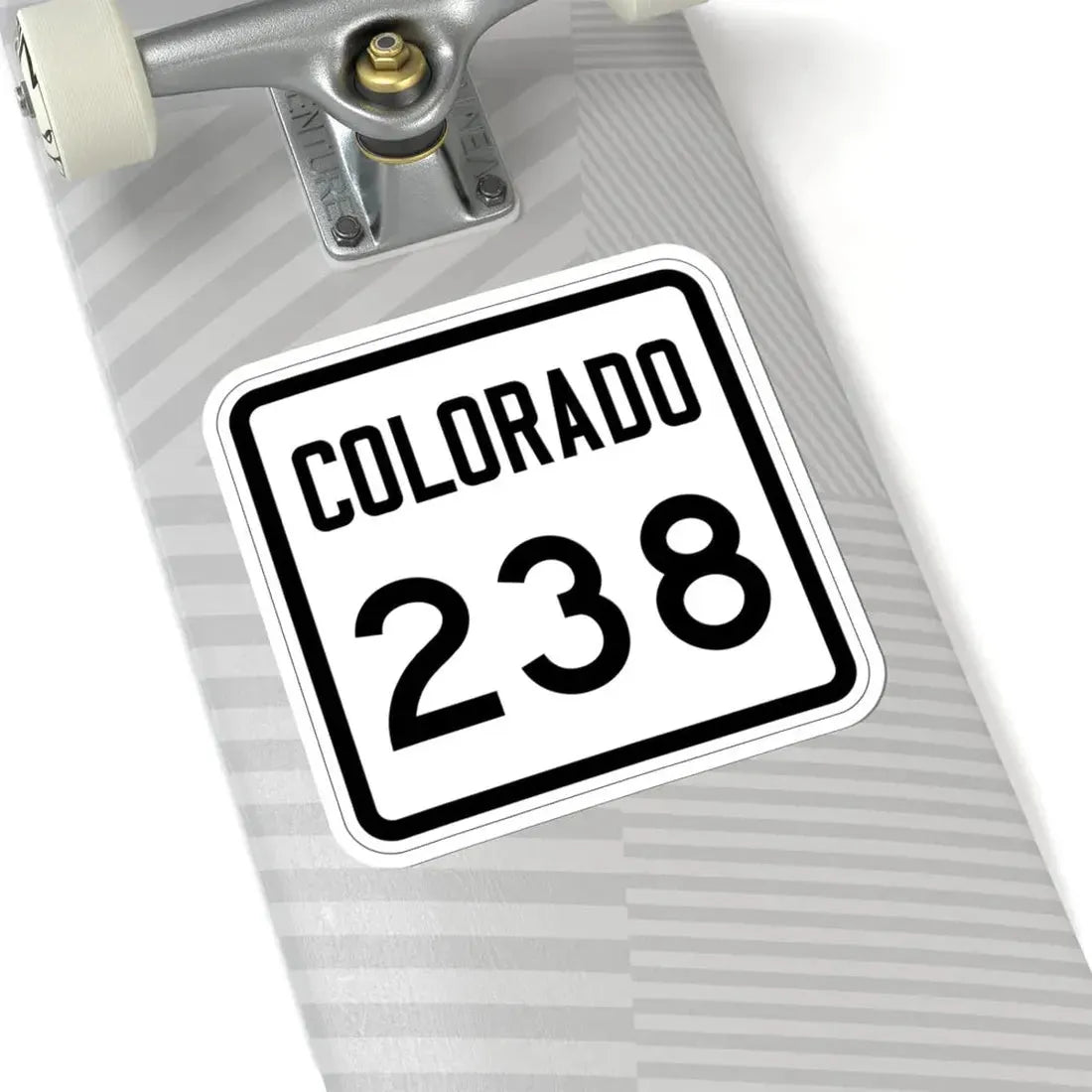 Colorado 238 1946 (Colorado) (Road Sign) STICKER Vinyl Kiss-Cut Decal - The Sticker Space