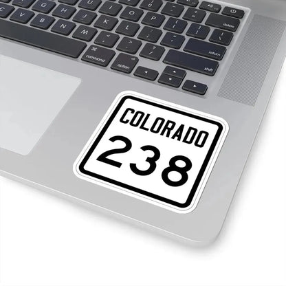 Colorado 238 1946 (Colorado) (Road Sign) STICKER Vinyl Kiss-Cut Decal - The Sticker Space