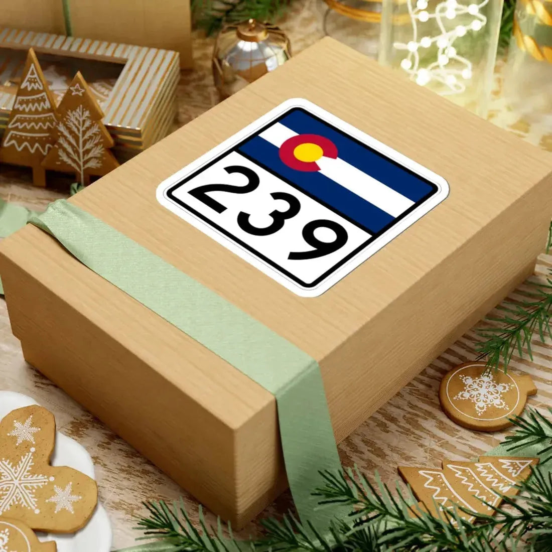 Colorado 239 (Colorado) (Road Sign) STICKER Vinyl Kiss-Cut Decal - The Sticker Space