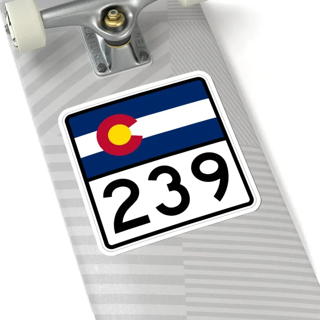Colorado 239 (Colorado) (Road Sign) STICKER Vinyl Kiss-Cut Decal - The Sticker Space