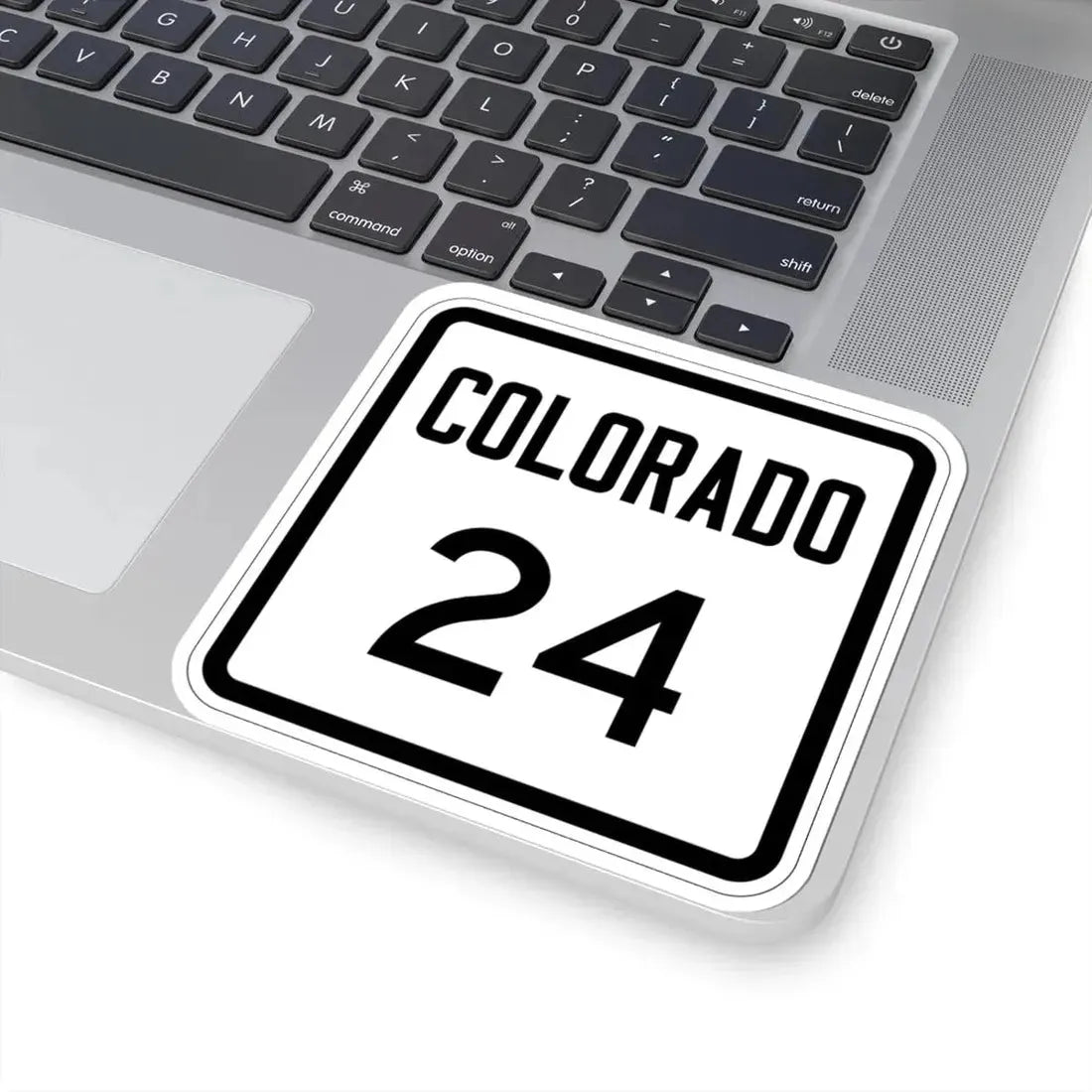 Colorado 24 1946 (Colorado) (Road Sign) STICKER Vinyl Kiss-Cut Decal - The Sticker Space