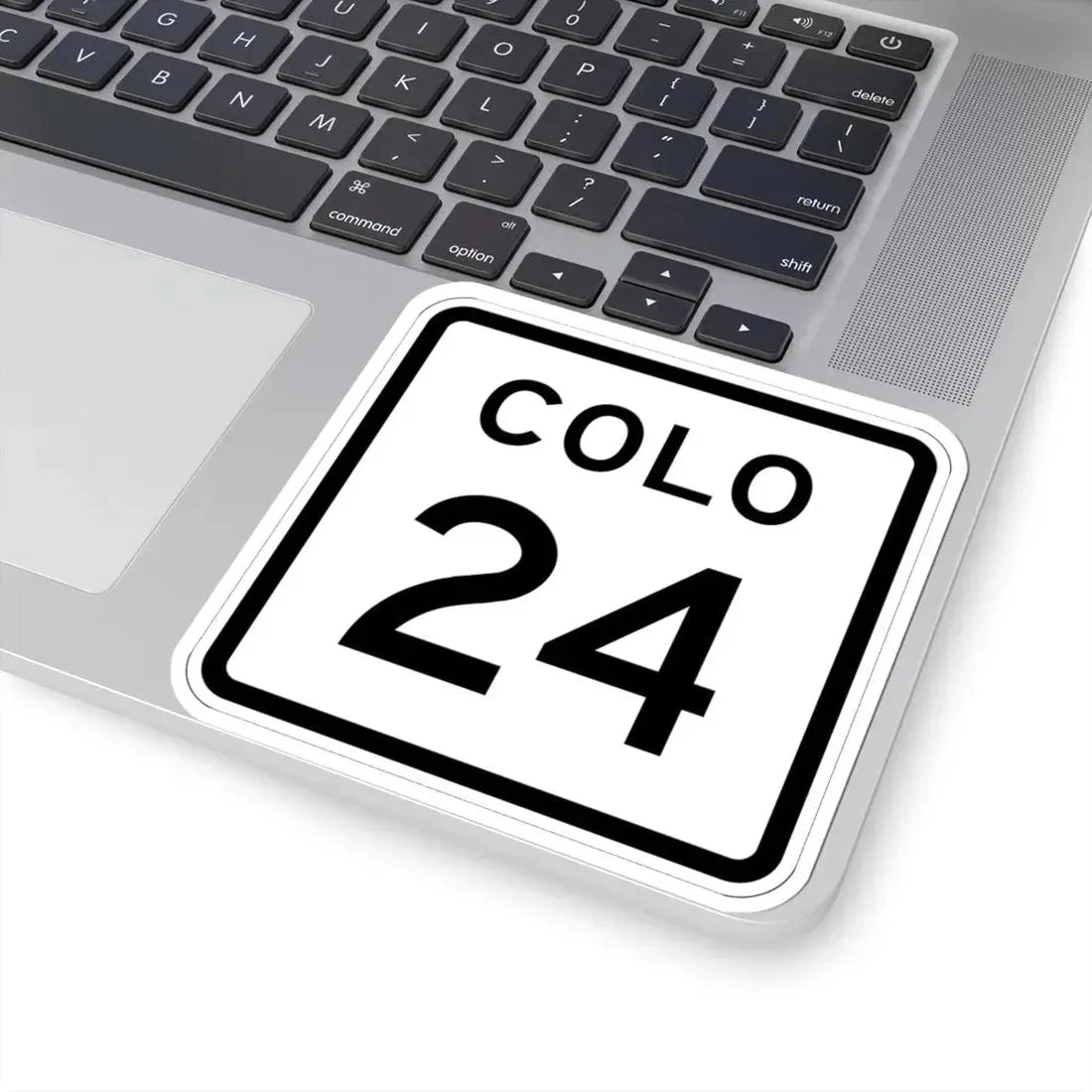 Colorado 24 1952 (Colorado) (Road Sign) STICKER Vinyl Kiss-Cut Decal - The Sticker Space