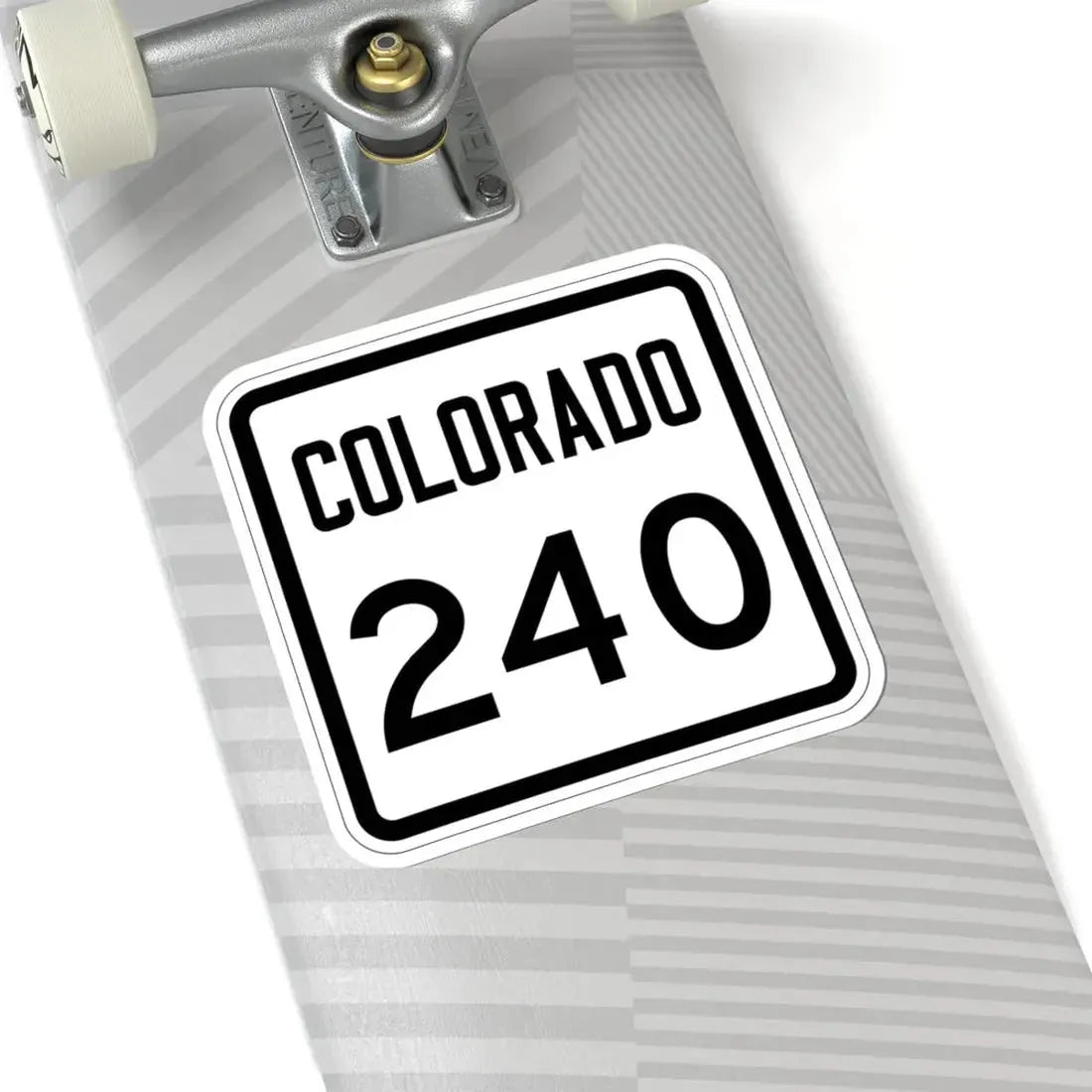 Colorado 240 1946 (Colorado) (Road Sign) STICKER Vinyl Kiss-Cut Decal - The Sticker Space