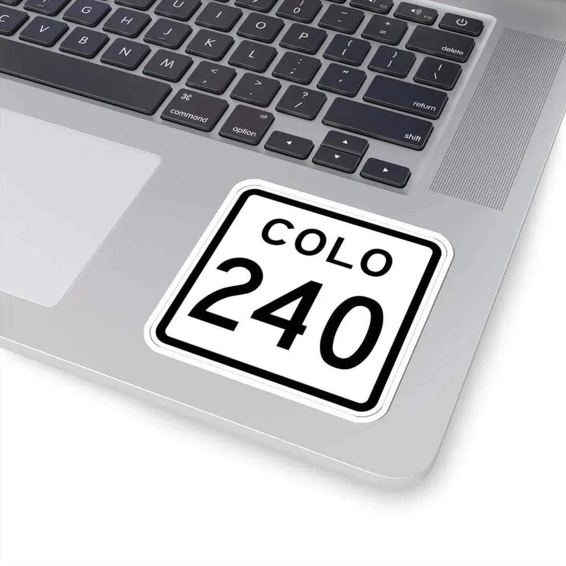 Colorado 240 1952 (Colorado) (Road Sign) STICKER Vinyl Kiss-Cut Decal - The Sticker Space