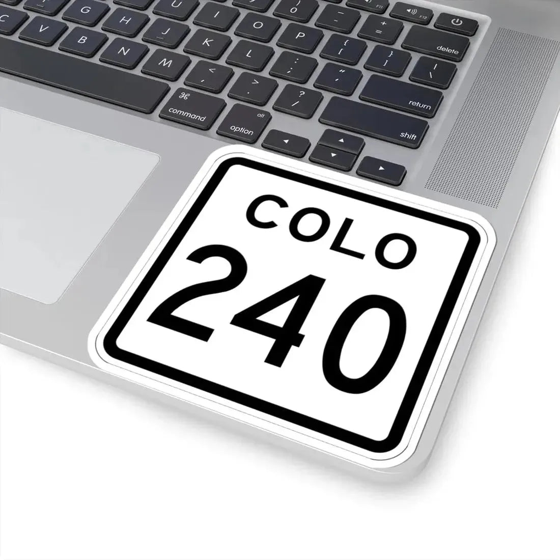 Colorado 240 1952 (Colorado) (Road Sign) STICKER Vinyl Kiss-Cut Decal - The Sticker Space