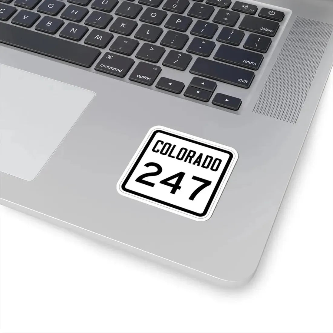 Colorado 247 1946 (Colorado) (Road Sign) STICKER Vinyl Kiss-Cut Decal - The Sticker Space