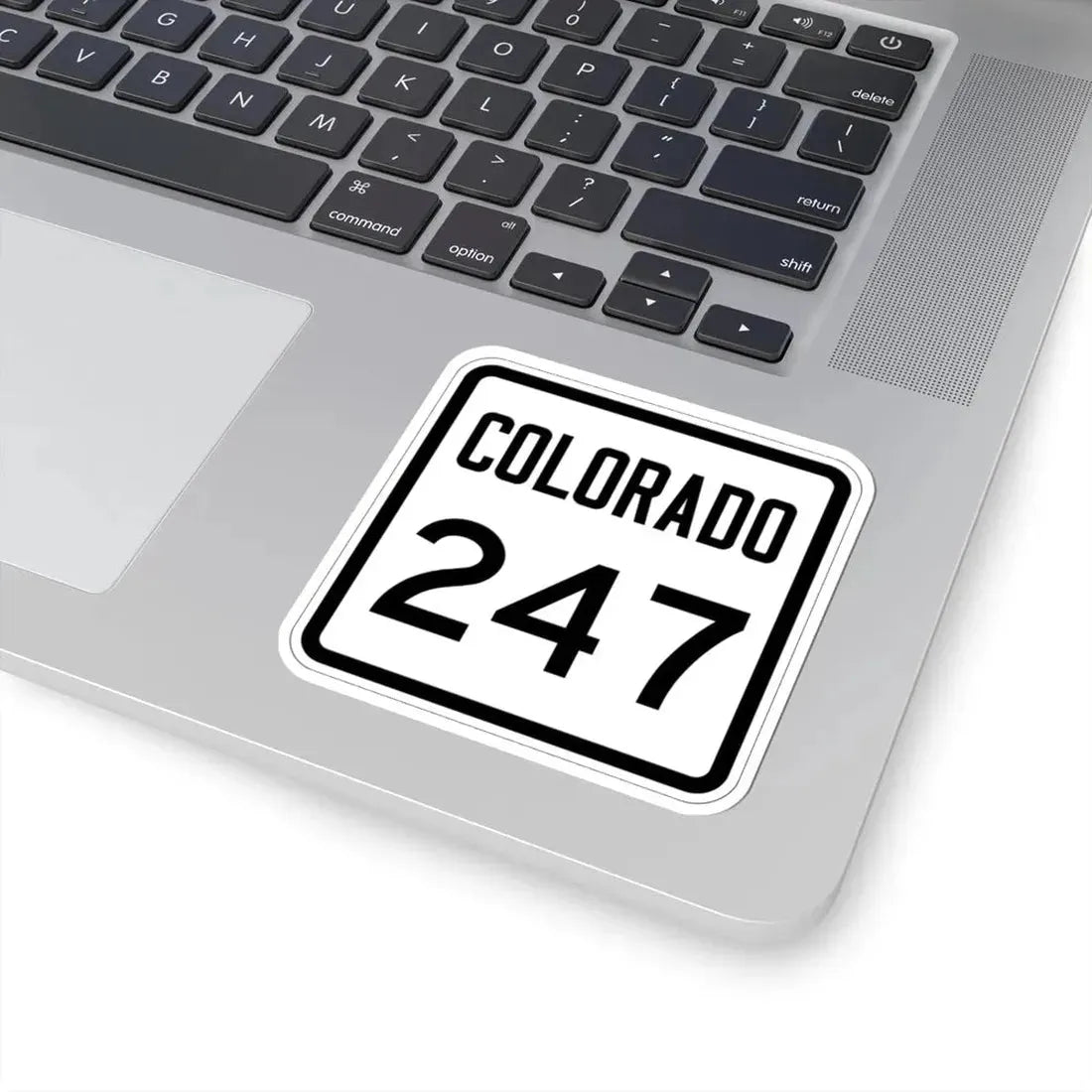 Colorado 247 1946 (Colorado) (Road Sign) STICKER Vinyl Kiss-Cut Decal - The Sticker Space