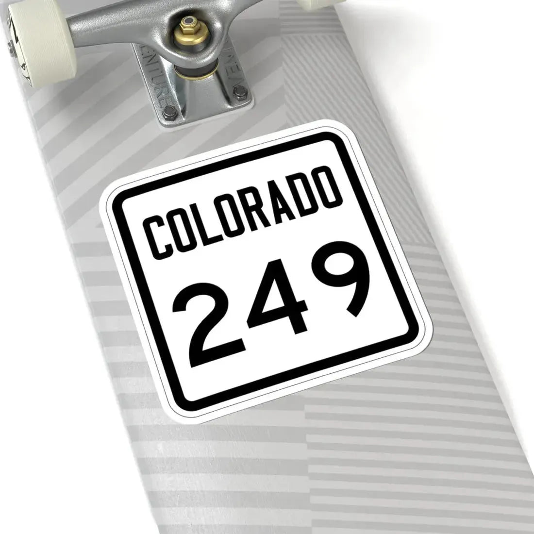 Colorado 249 1946 (Colorado) (Road Sign) STICKER Vinyl Kiss-Cut Decal - The Sticker Space
