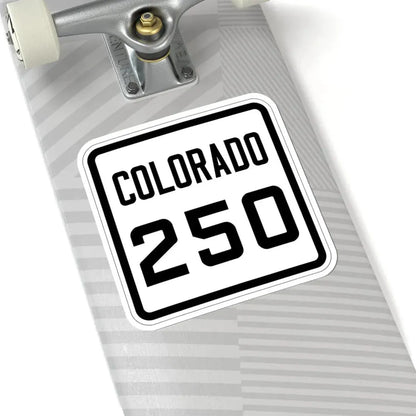 Colorado 250 1926 (Colorado) (Road Sign) STICKER Vinyl Kiss-Cut Decal - The Sticker Space