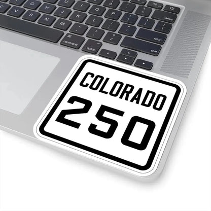 Colorado 250 1926 (Colorado) (Road Sign) STICKER Vinyl Kiss-Cut Decal - The Sticker Space