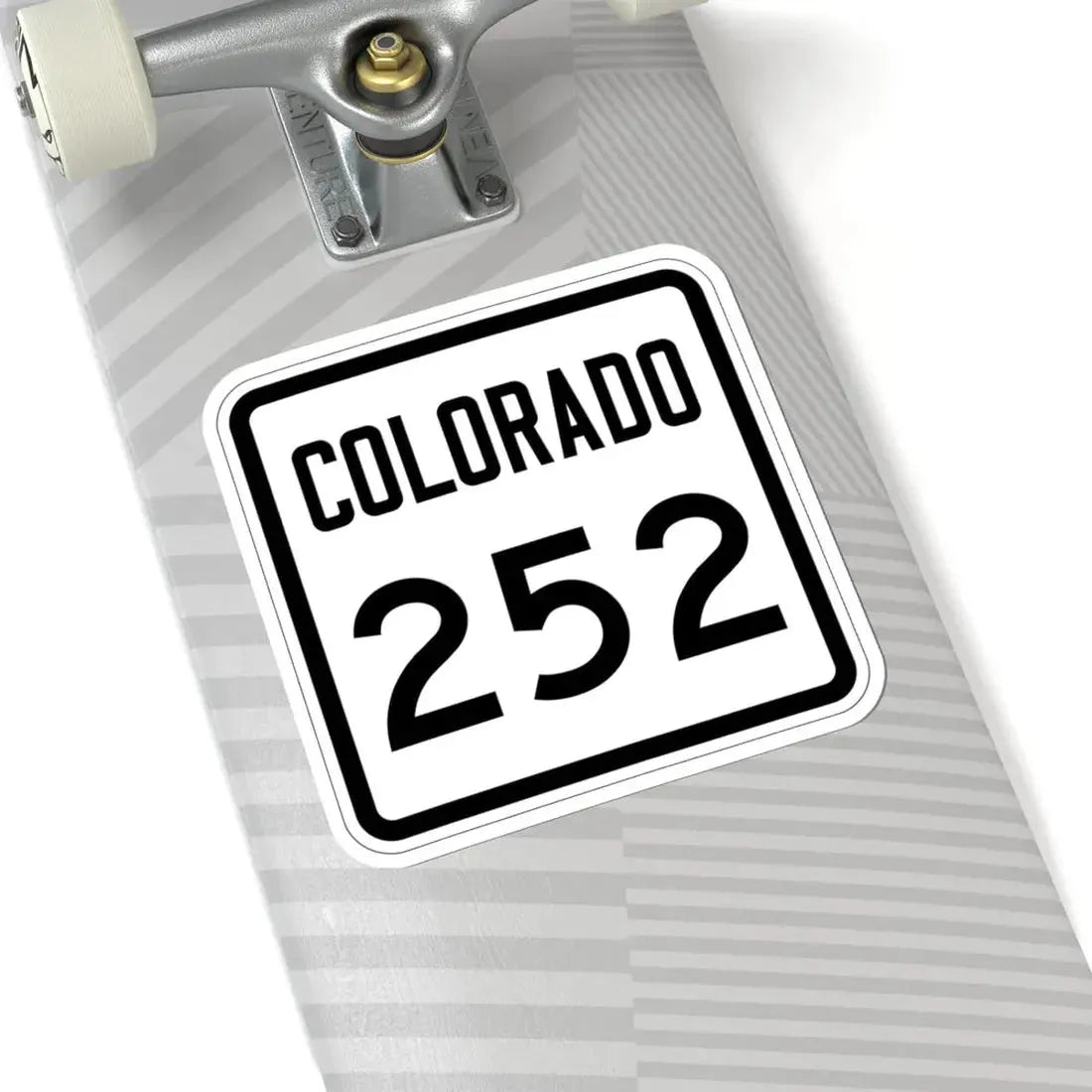 Colorado 252 1946 (Colorado) (Road Sign) STICKER Vinyl Kiss-Cut Decal - The Sticker Space