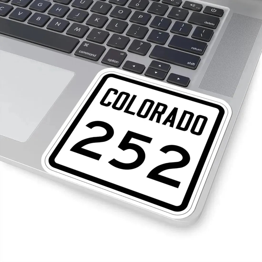 Colorado 252 1946 (Colorado) (Road Sign) STICKER Vinyl Kiss-Cut Decal - The Sticker Space