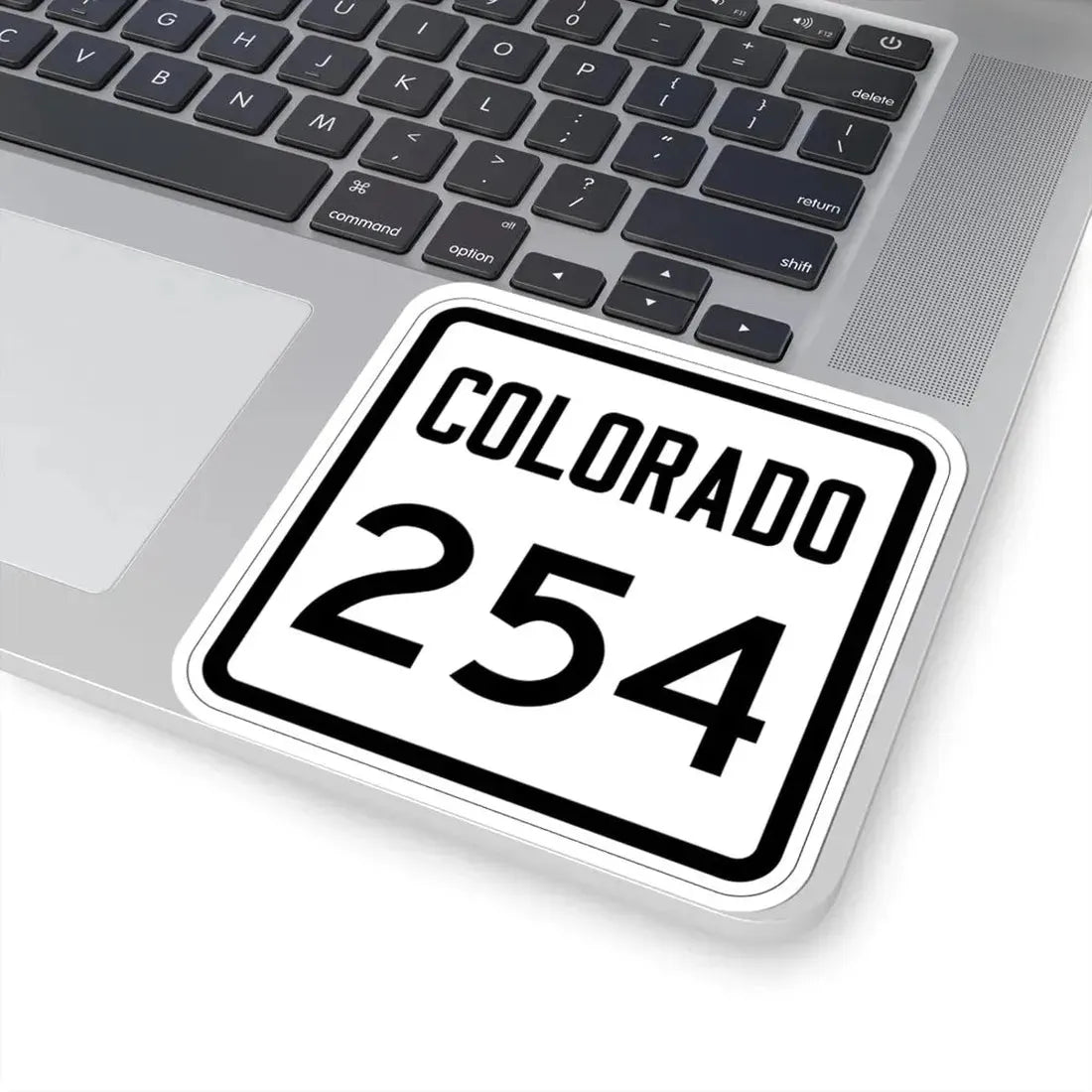 Colorado 254 1946 (Colorado) (Road Sign) STICKER Vinyl Kiss-Cut Decal - The Sticker Space