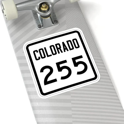 Colorado 255 1946 (Colorado) (Road Sign) STICKER Vinyl Kiss-Cut Decal - The Sticker Space